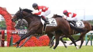 【新馬/阪神5R】ハーツクライ産駒 レッドベルアームがデビューV