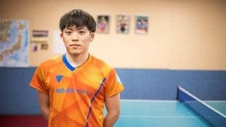 伊藤美誠の練習相手も務める実業団新人賞男　坂根翔大が関西でのプレーを貫くワケ