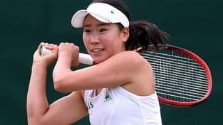  日比野菜緒 WB初の2回戦へ 