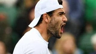  ベレッティーニ WB初戦突破 