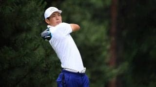 中島啓太「あと4打はいけた」も首位で最終日へ　3打差2位に出利葉太一郎