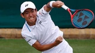  西岡良仁 完敗で2回戦敗退 