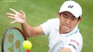 西岡良仁、東京オリンピックで日本の人たちに“頑張っている姿を見せたい”と抱負を語る[ウィンブルドン]