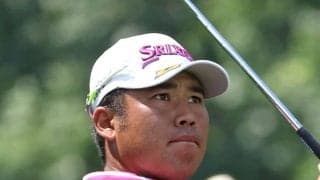 松山英樹のウェアに米熱視線　奇抜な赤白ストライプが「キャンディー棒のよう」