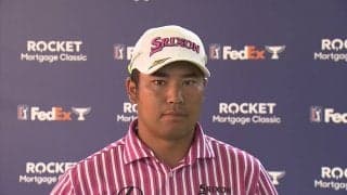 松山英樹、ショットは「悪いところが少なくなってきている印象」　暫定56位タイ発進