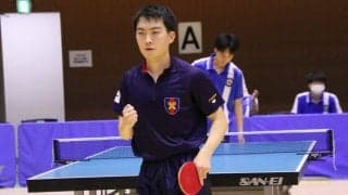 慶應大、初戦で劇的逆転勝利　近大、大経法大も白星掴む＜卓球・インカレ男子＞