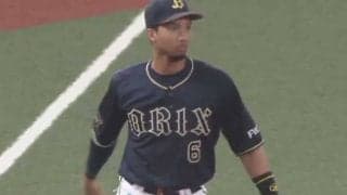 「マジでメジャーリーガー」　オリ宗のノーステップ大遠投が「上手すぎる」