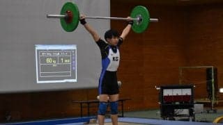 【重量挙部】 ベスト尽くすも、結果振るわず