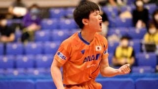 張本智和“最も戦いづらい相手”にリベンジ「収穫も大きかった」＜卓球・ドリームマッチ＞