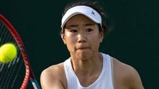 日比野菜緒ら WB複で初戦突破