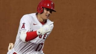 【MLB】大谷翔平、ア・リーグ史上初の快挙達成！　シーズン半分の81試合で30本塁打＆10盗塁