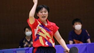 東京富士大、ベスト4進出　ラストを2年生泉田が締める＜卓球・インカレ女子準々決勝＞
