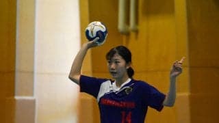 【ハンドボール部女子】　３点差で武庫女大に敗れる