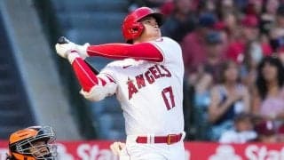 【MLB】大谷翔平の確信歩き～花火まで　30号バックネット映像に米記者「高品質なバット投げ」