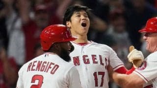 【MLB】「右翼手が捕球した時、ここにいた」　大谷翔平、激走ホームインの証拠写真が米話題