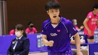 明治大が決勝進出　“ダークホース”福岡大の勢いもここまで＜卓球・インカレ男子＞