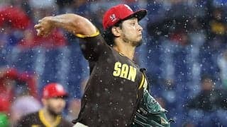 【MLB】ダルビッシュは雨天中断にも「状態を保っていた」　黒星にも指揮官は評価「質の高い登板」