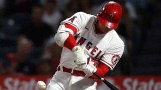 【MLB】大谷翔平、77打席ぶりバント以外の単打！　その間14発、ネット騒然「単打打てたのか」