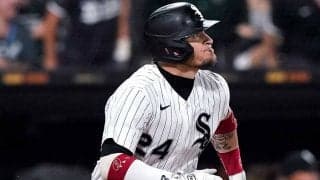 【MLB】スイングを止めてなぜ悶絶？　のたうち回る姿にファン悲鳴「新しいトレーナーを…」