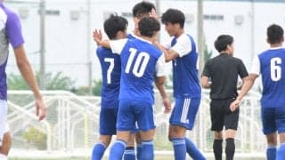 【サッカー部男子】　山見弾で天理大に勝利