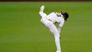 【MLB】重力無視の“2段ジャンプ”　人間離れした超絶キャッチで「エア・タティス」襲名!?