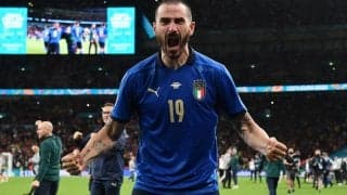 ユーロ決勝進出のイタリア、ボヌッチは悲願の優勝について「もうあと1センチ…」