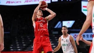 日本代表がハンガリーに完勝…キャプテン渡邊雄太が25得点と躍動