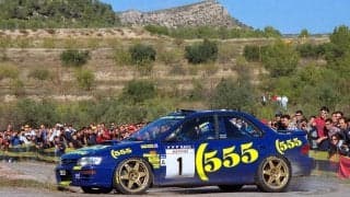 ジミー・マクレー、グッドウッドで故コリンのインプレッサをドライブ