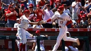 【MLB】大谷翔平、自打球直後の32号弾　放送席は“珍”解説「ゆっくりベースを回れるよう…」