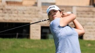 ゴルフはアドレスとテンポが大事！イ・ミニョンの練習場モーニングルーティーン