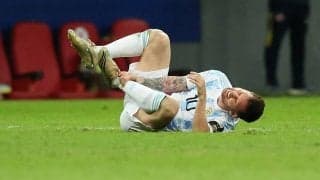 狙われた左足…6枚のイエローは全てメッシへのファウル、相手のハードタックルに流血でもフル出場