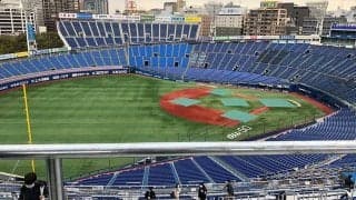 ハマスタが「魔改造されてる」　五輪仕様の“大変身”に驚き「見る影もない」