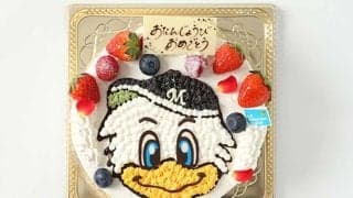 マリーンズバースデーケーキがリニューアル　星型生クリームでかわいいマーくん表現