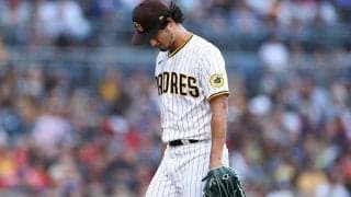 【MLB】ダルビッシュ、腰と足の付け根が張り3回降板　球宴への影響に指揮官「判断はまだ早い」