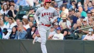 【MLB】大谷翔平、衝撃141m弾に同僚アプトンは頭抱える　目を見開く映像を米公開「皆の様子」