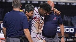 【MLB】アクーニャJr.が右膝前十字靱帯断裂で今季絶望　打率.283、24本塁打、52打点