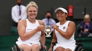 世界女王バーティ「ウィンブルドン」初戴冠。上地が女子ダブルス優勝