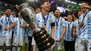 代表初タイトルのメッシ、感情爆発！ 「なんて美しい瞬間なんだ！！！」