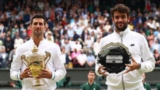  ベレッティーニ 初Vならず 