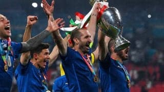 イタリア主将キエッリーニ、ユーロ制覇の喜び露わ 「さあ、楽しもう」