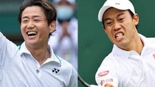 西岡55位、錦織67位に