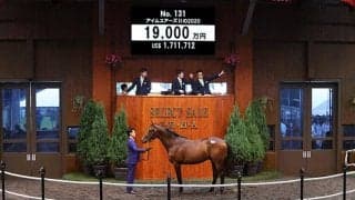 【セレクトセール2021】アイムユアーズIIの2020が1億9000万円で落札！ 父はディープ産駒初の英クラシックホース