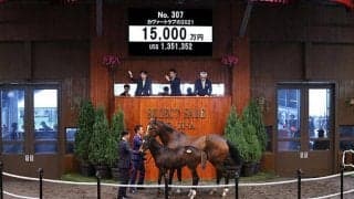 【セレクトセール2021】サイバー藤田氏、キズナ産駒を1億5000万円で落札