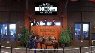 【セレクトセール2021】サトノダイヤモンド産駒が1億3000万円で落札　レディイヴァンカの2021