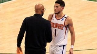 第3戦でプレーオフ自己最少の10得点に終わったデビン・ブッカーが汚名返上に燃える