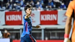 “ピッチの監督”田中碧「試合後に見せた板倉滉への豪快ツッコミ姿」