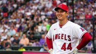 【MLB】大谷翔平、最速左腕チャップマンと“デカさ際立つ1枚”に米反響「2人の巨人」「ワオ」