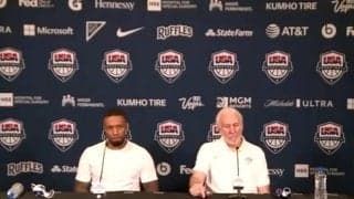 男子バスケアメリカ代表、オーストラリア代表にも敗北