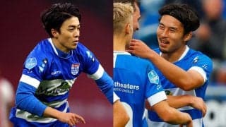 日本人選手2人のズヴォレがユニフォームを発表、3つのユニで歌詞が完成するギミックに