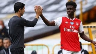 人種差別を受けたサカをアルテタが擁護「世界中のフットボールファンから愛を受けている」